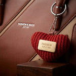 The Geo-Panel Structured Satchel | Chestnut & Tan